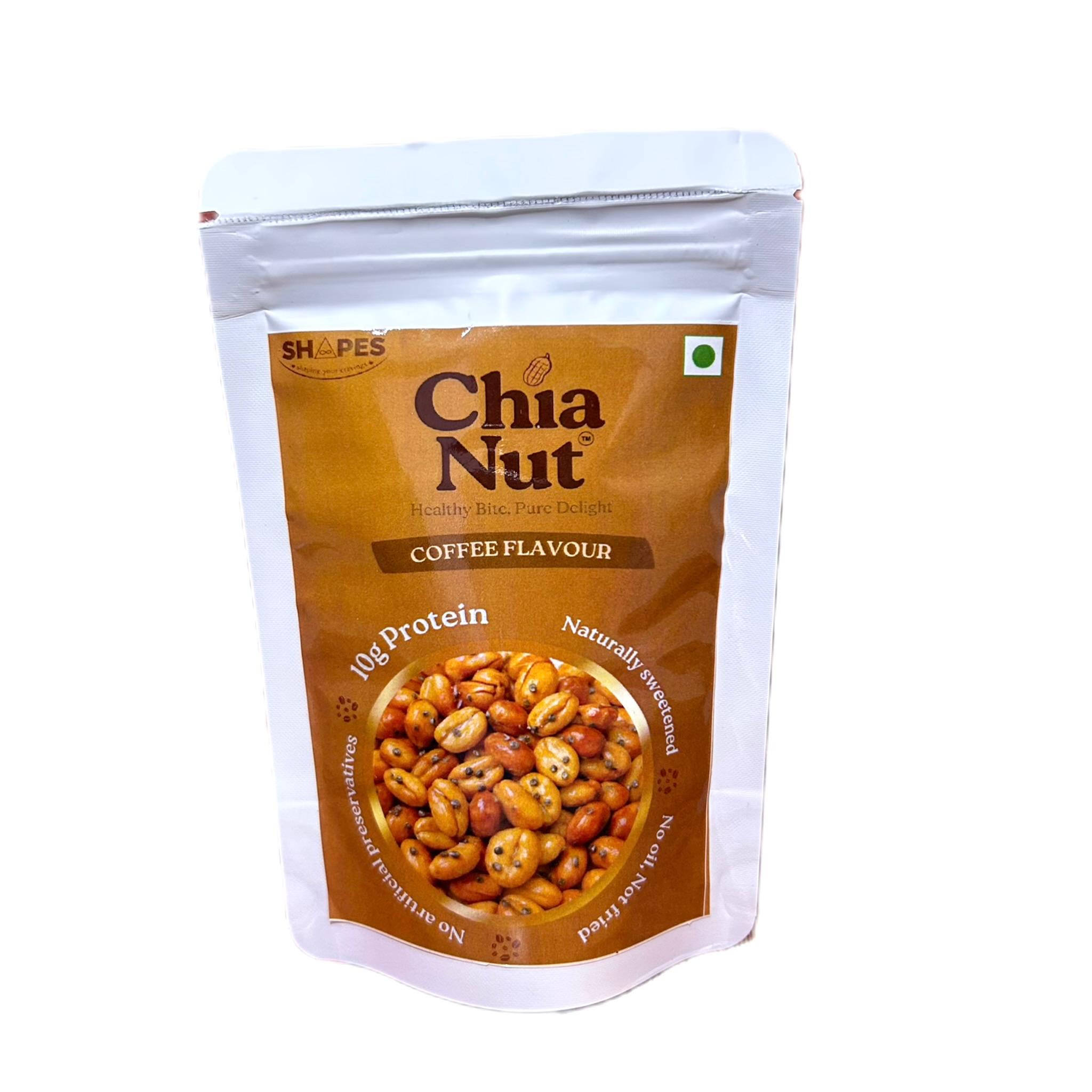 Chia Nut healthy snack pack Shapes Food